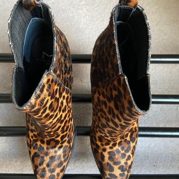 MARC FISHER Women Alva Calf Hair Boots - NEW NWOB - Picture 2 of 8